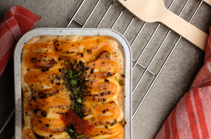 Salmon Sushi Bake Recipe