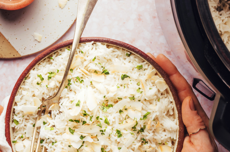 Instant Pot Coconut Rice Recipe