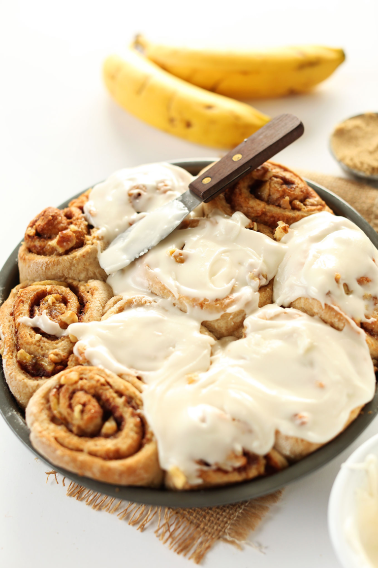 Banana Bread Cinnamon Rolls