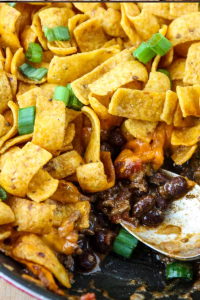 walking taco casserole