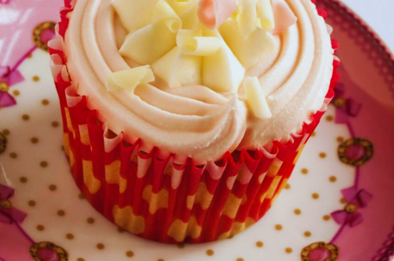 Strawberry Filled Cupcakes Recipe