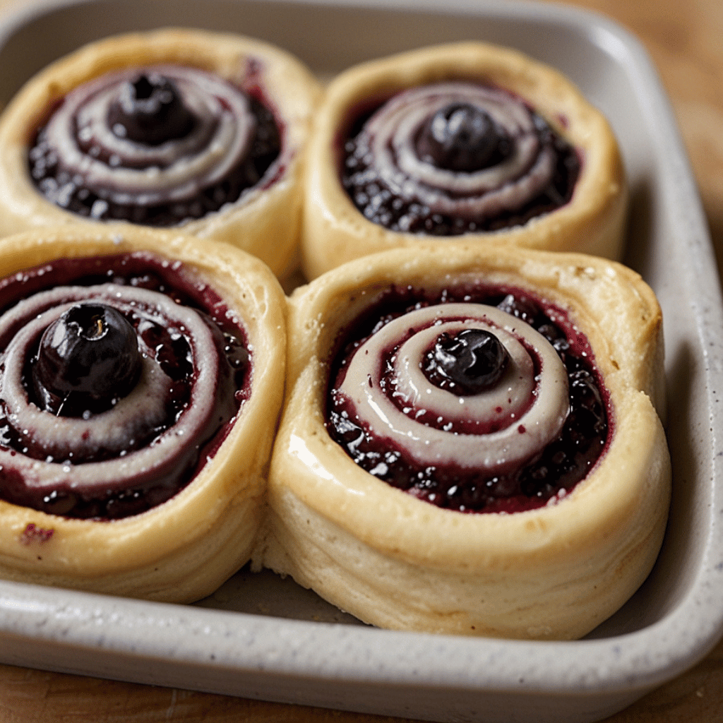 blueberry cinnamon rolls