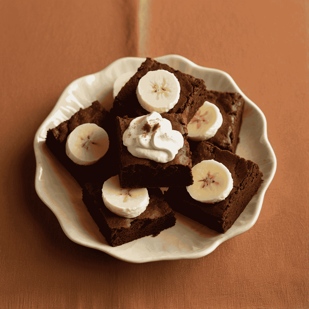 banana pudding brownies