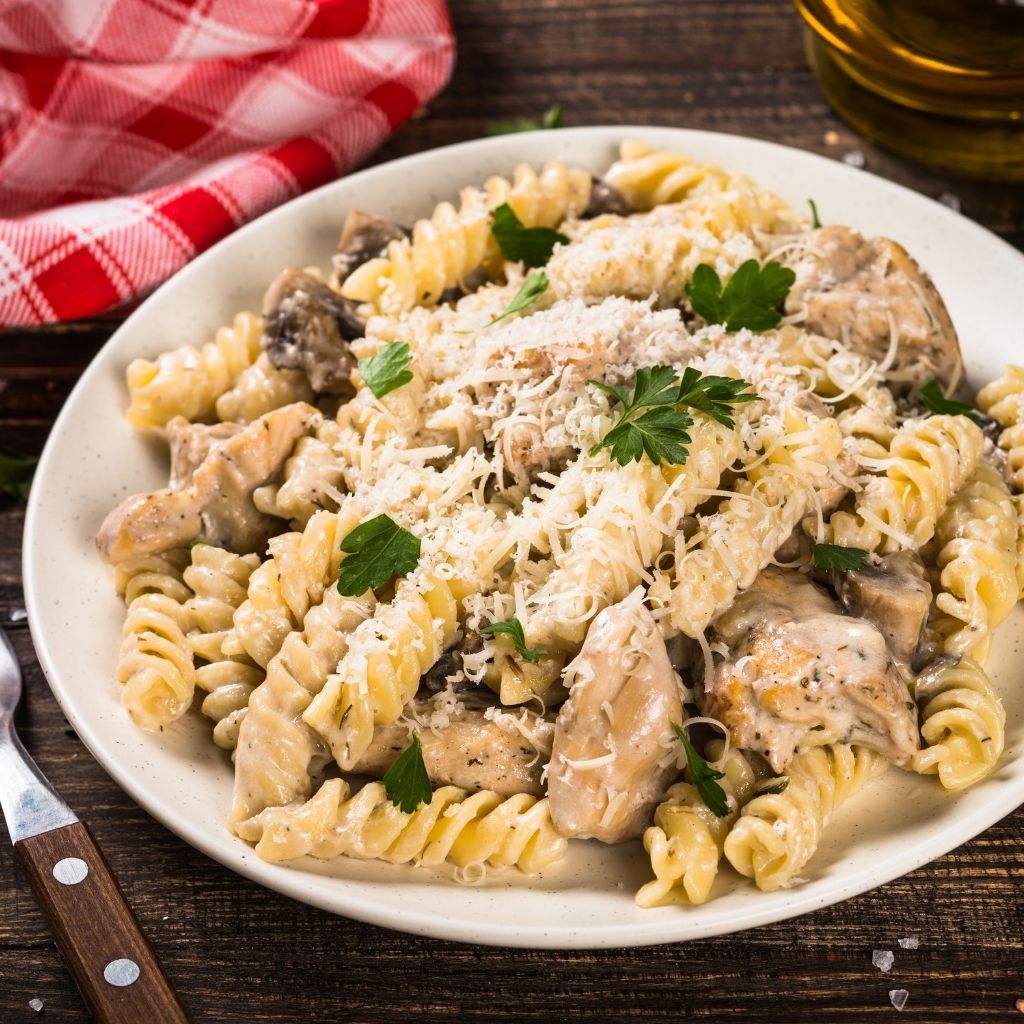 fusilli pasta