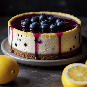 Lemon Blueberry Cheesecake