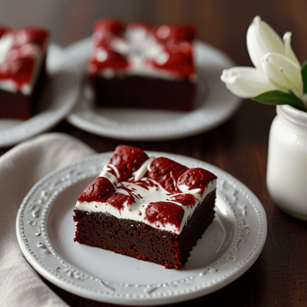 Red Velvet Brownies