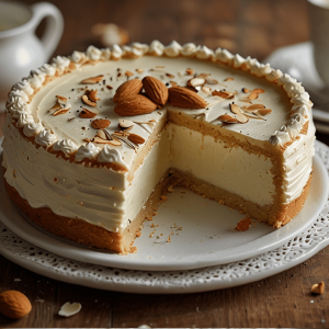 almond cream torte