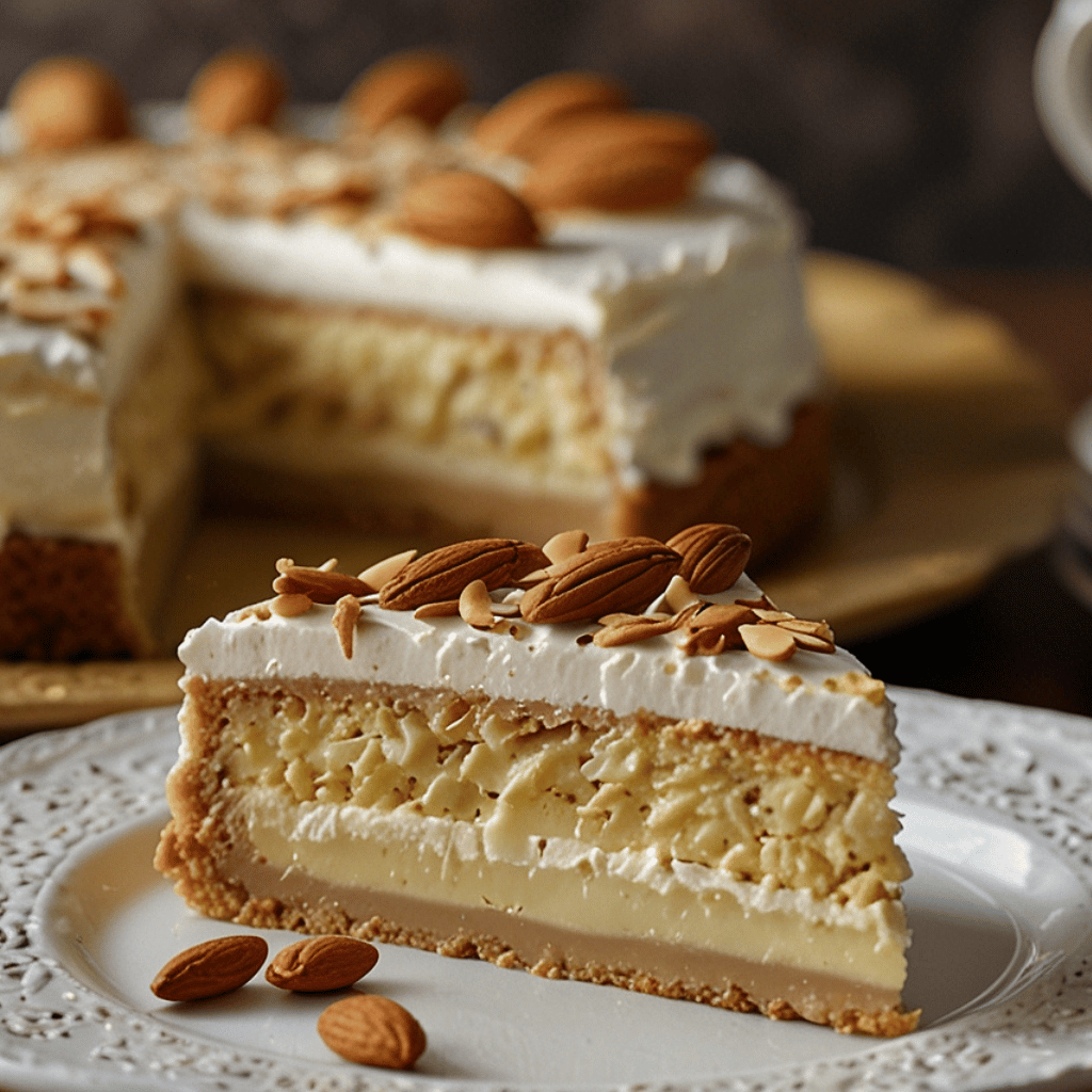 almond cream torte