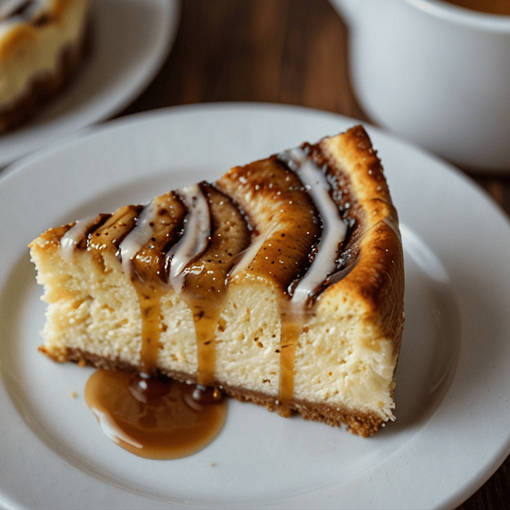 cinnamon roll cheesecake