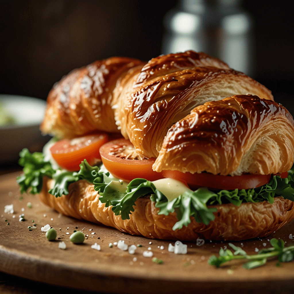 croissant sandwich