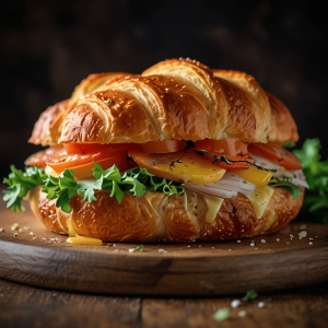 croissant sandwich