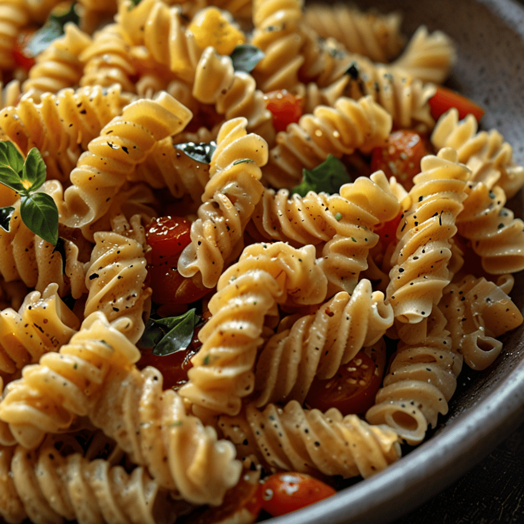 fusilli pasta