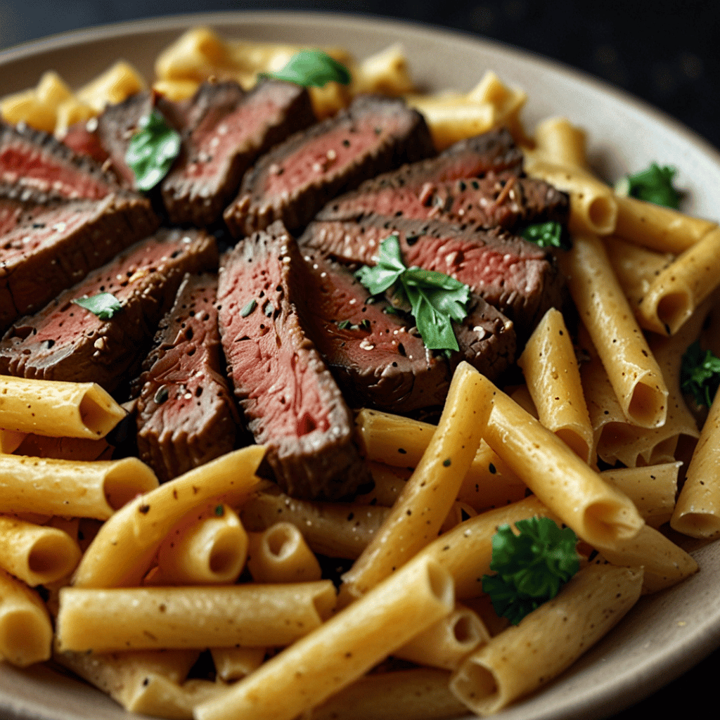 steak pasta