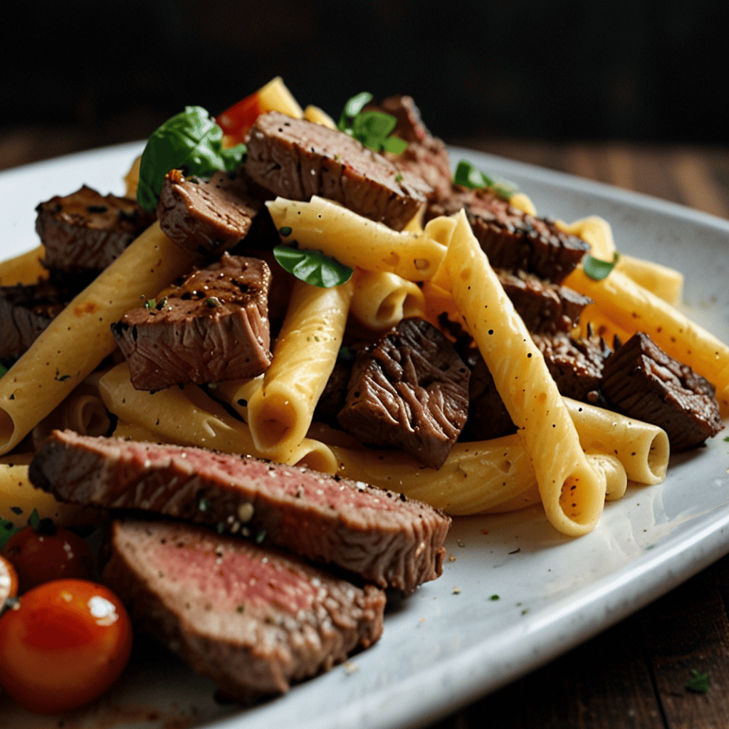 steak pasta