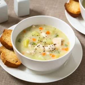 hamburger potato soup