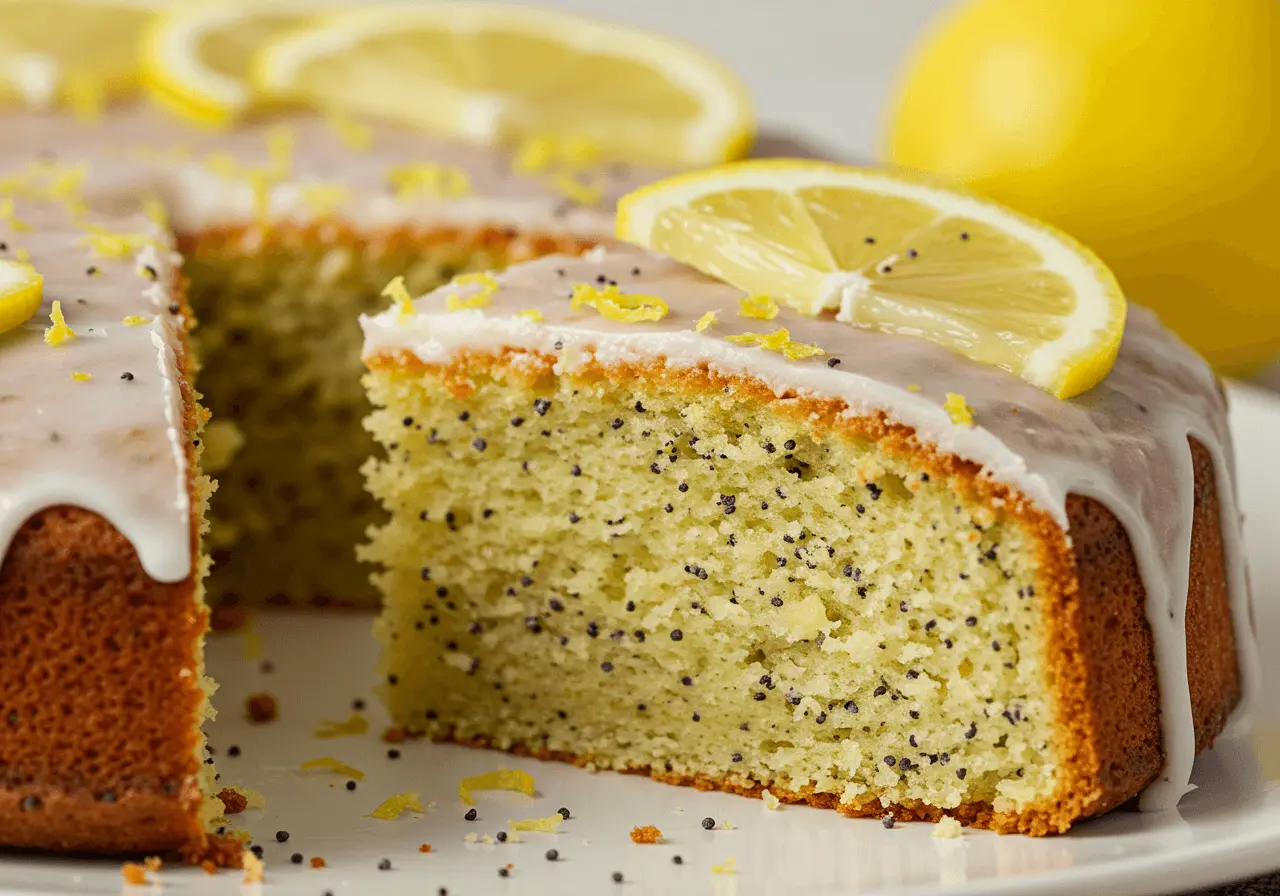 lemon poppy seed cake