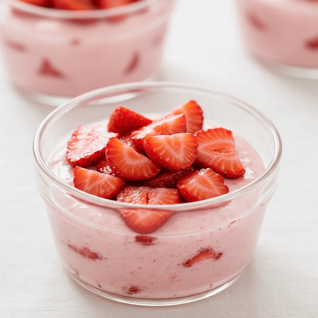 Strawberry Pudding