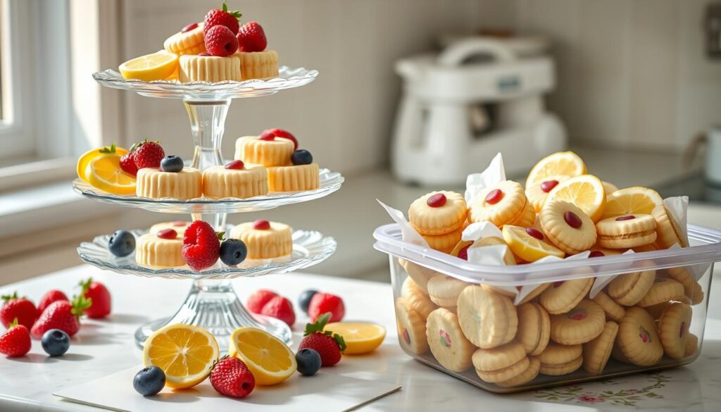 petit fours storage