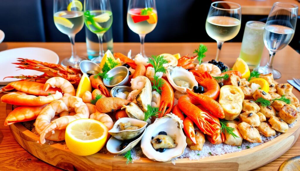 seafood platter pairing