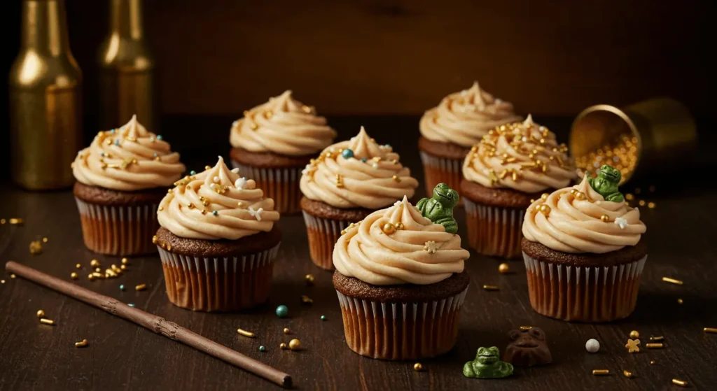 Harry Potter Butterbeer Cupcakes