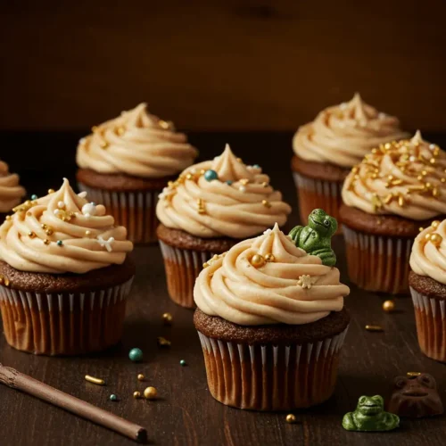 Harry Potter Butterbeer Cupcakes