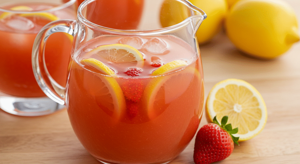 Fresh Strawberry Lemonade