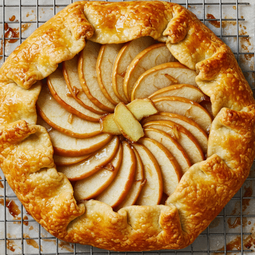 Apple Ginger Galette