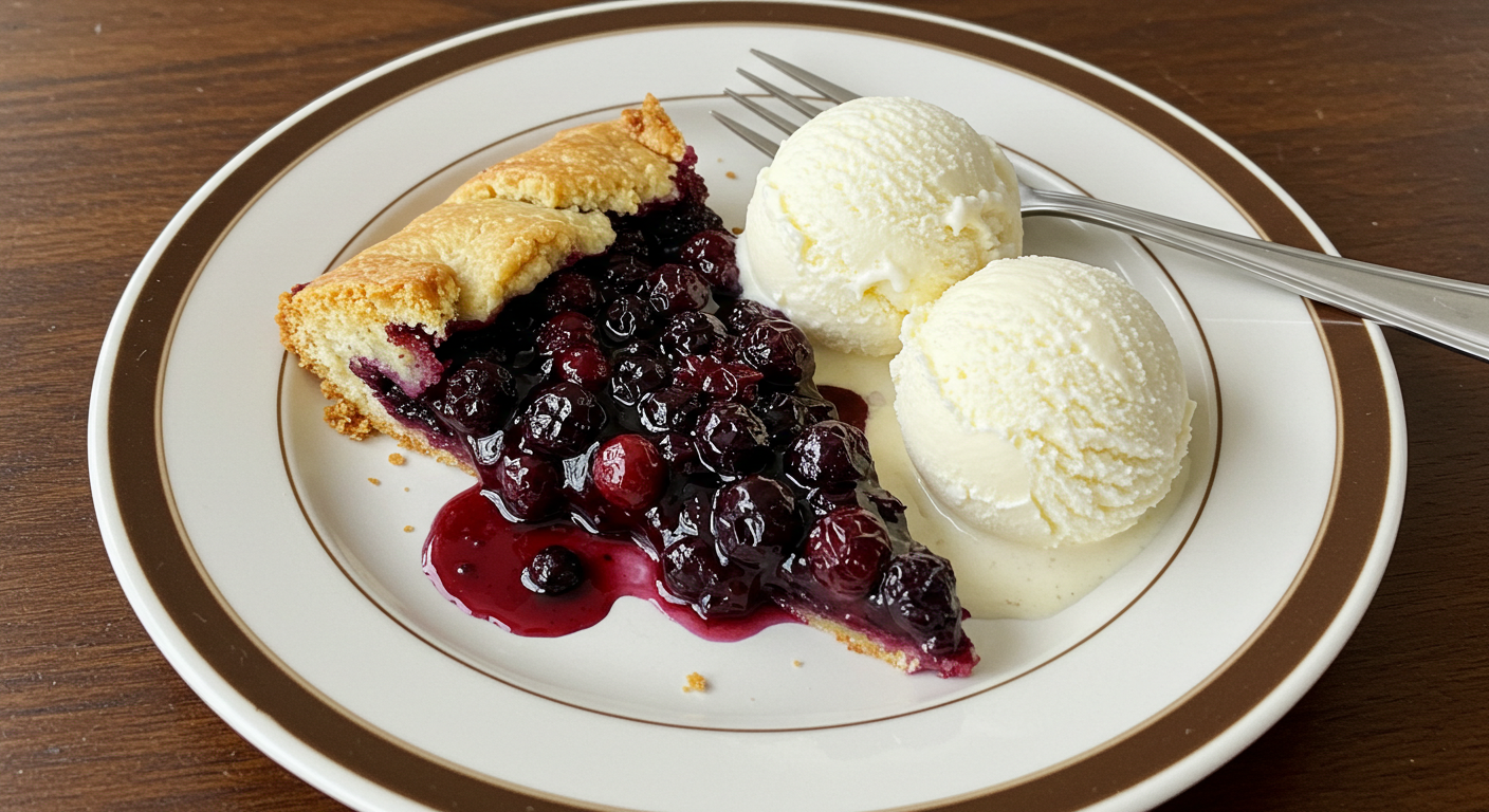 Blueberry Ginger Galette
