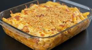 Barbecue Chicken Rigatoni and Cheese