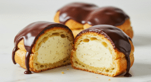 Boston Cream Puff Cakes