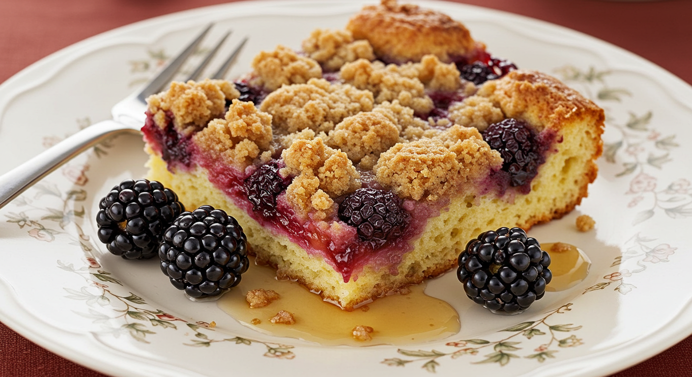 Blackberry Baked French Toast