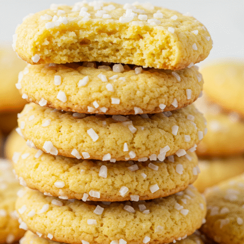 Lemon Coconut Sugar Cookies
