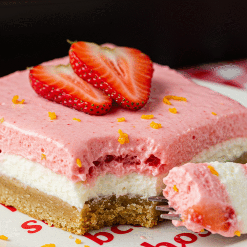 Strawberry Lemonade Bars