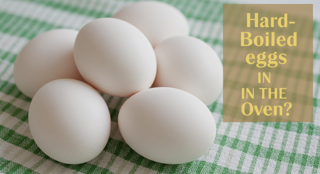Hard-Boiled Eggs in the Oven