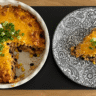 Chicken Black Bean and Tortilla Pie