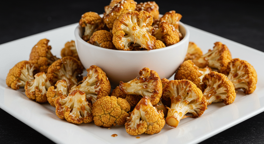 Roasted Teriyaki Cauliflower