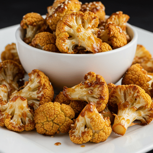 Roasted Teriyaki Cauliflower