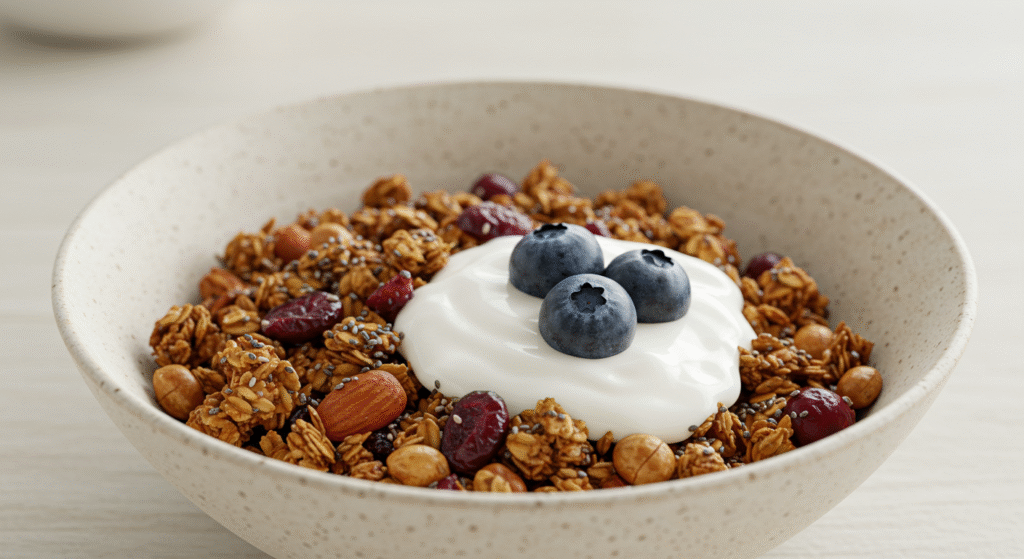 Cranberry Chia Granola