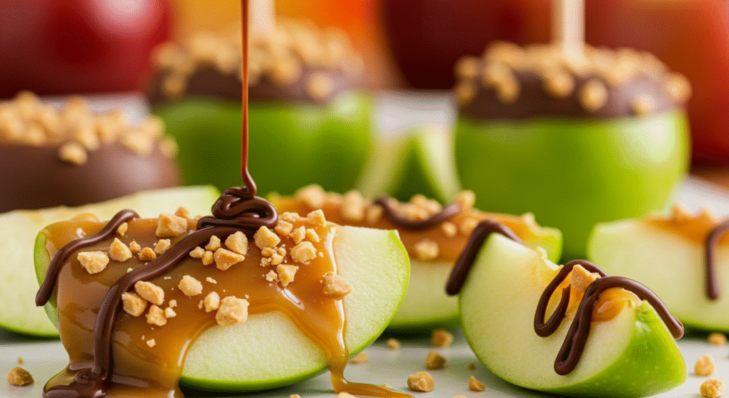 Inside Out Caramel Apples
