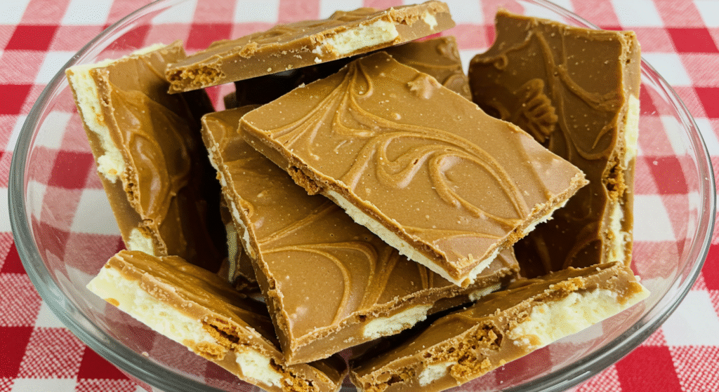 Biscoff Toffee Bark