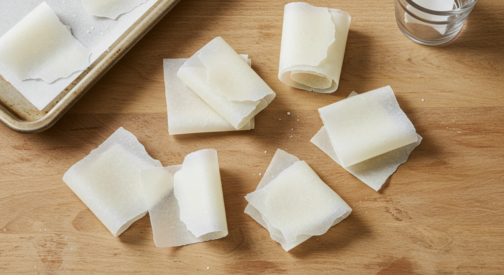 White Chocolate Snowflakes