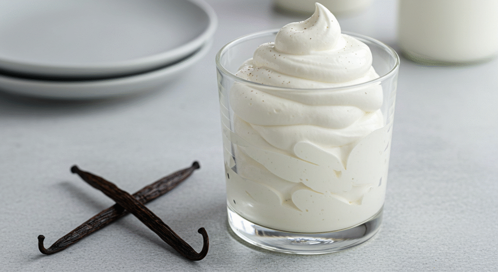 Vanilla Bean Whipped Cream