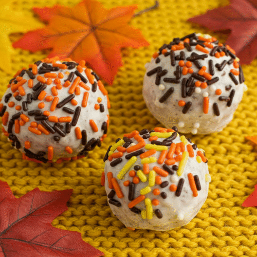 Oreo Candy Corn Truffles