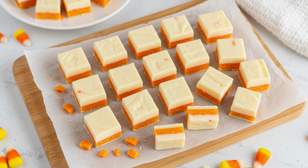 Candy Corn Fudge