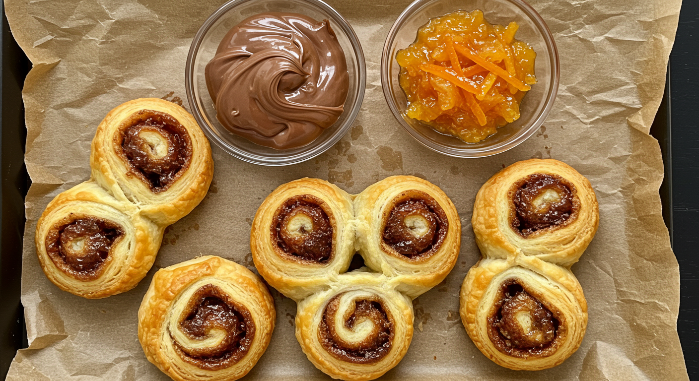 Orange Nutella Palmiers