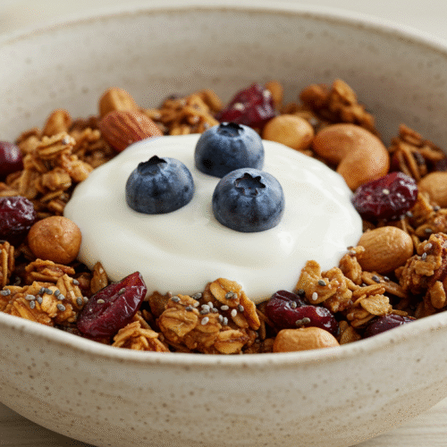 Cranberry Chia Granola