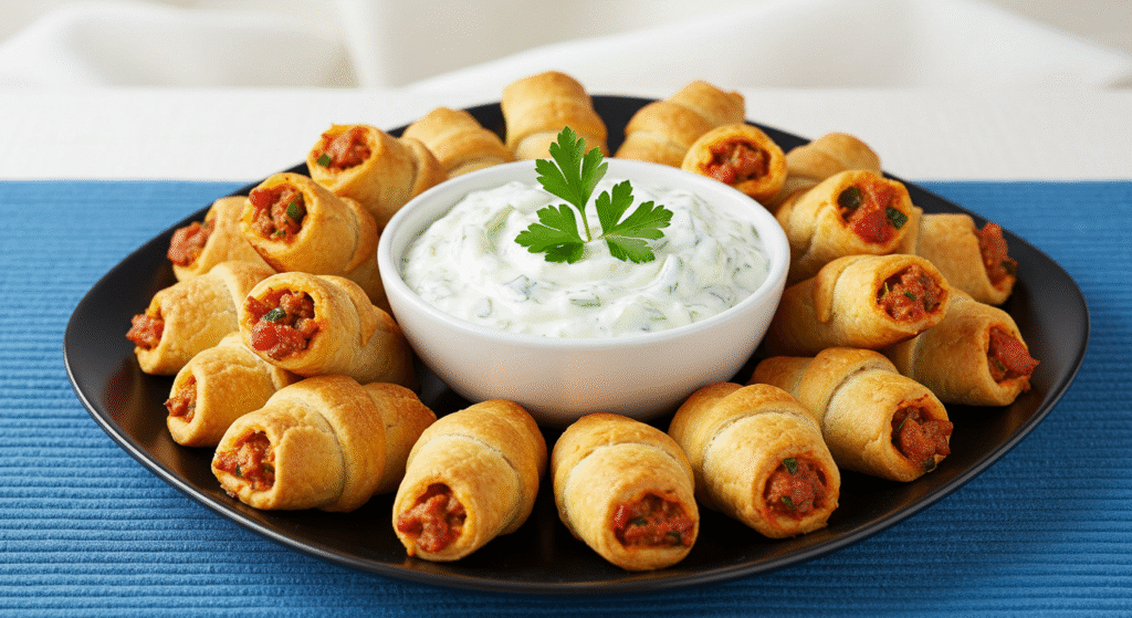Turkey Gyro Pockets with Tzatziki Sauce
