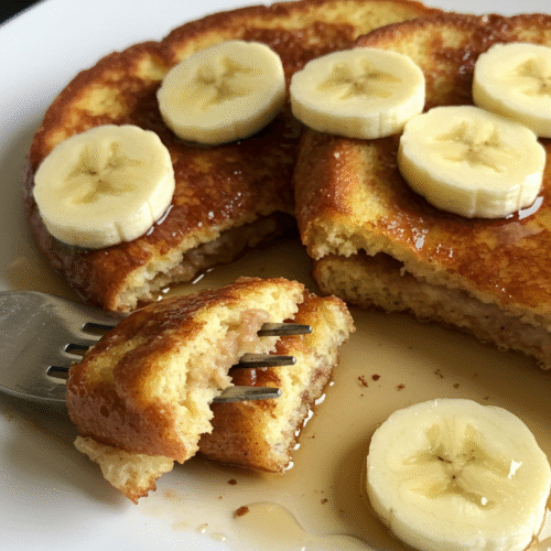Banana Nutella Stuffed French Toast