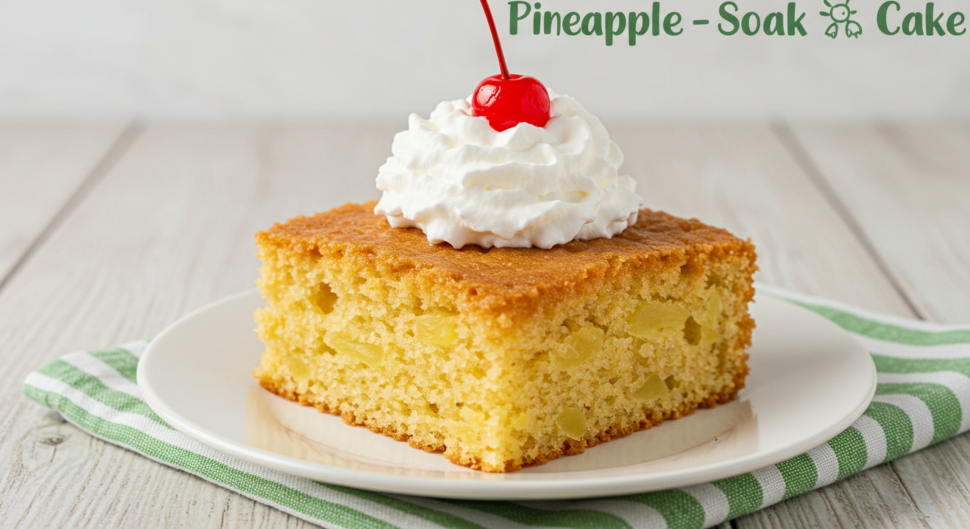 Pineapple Soak Cake