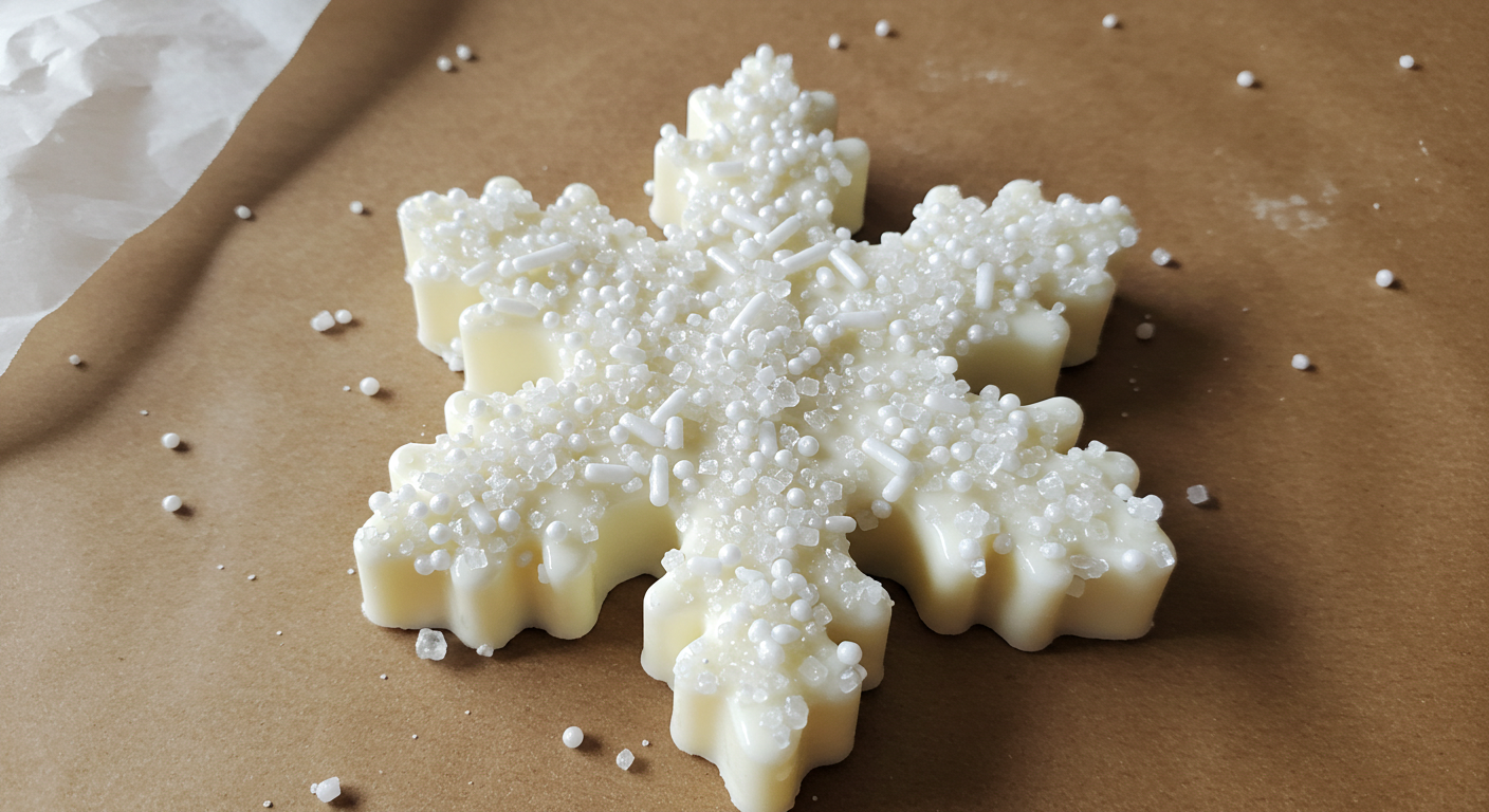 White Chocolate Snowflakes